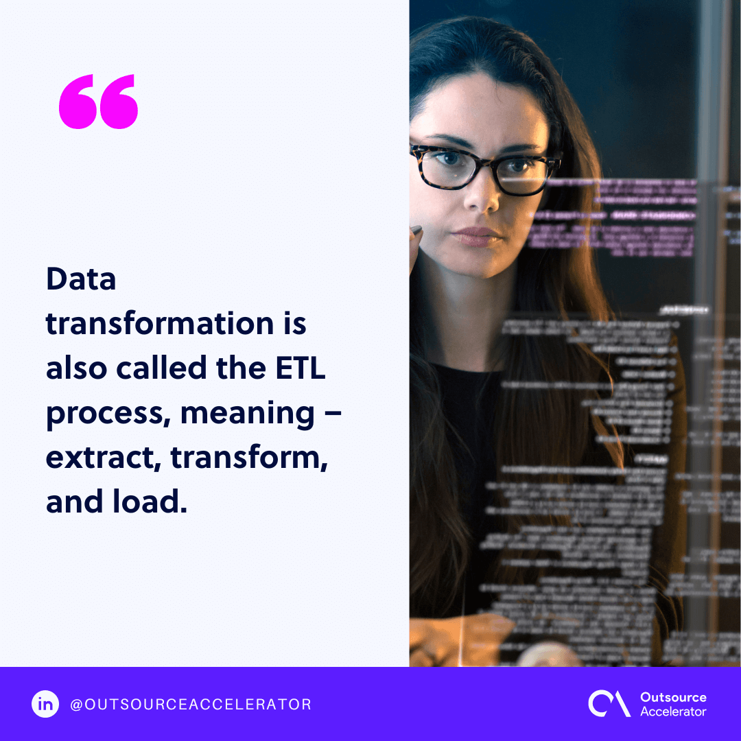 Best Data Transformation Tools For Outsource Accelerator