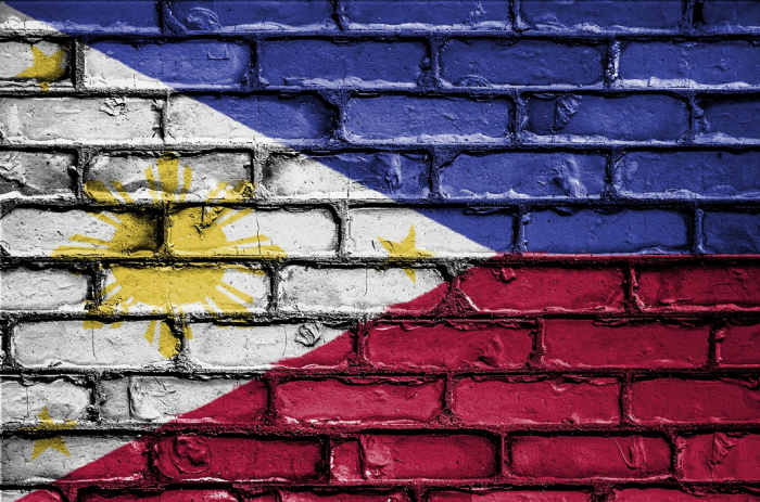 PH flag in wall