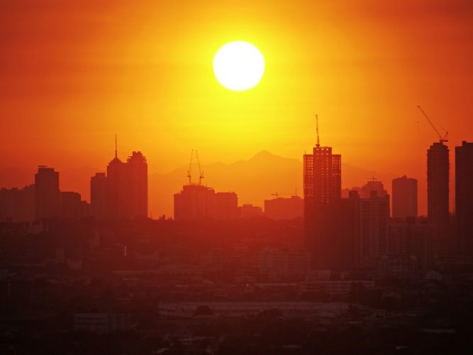 sunset city