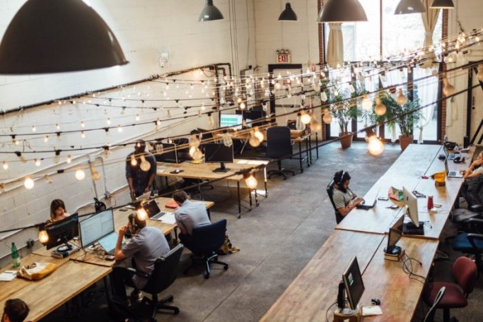IT working area