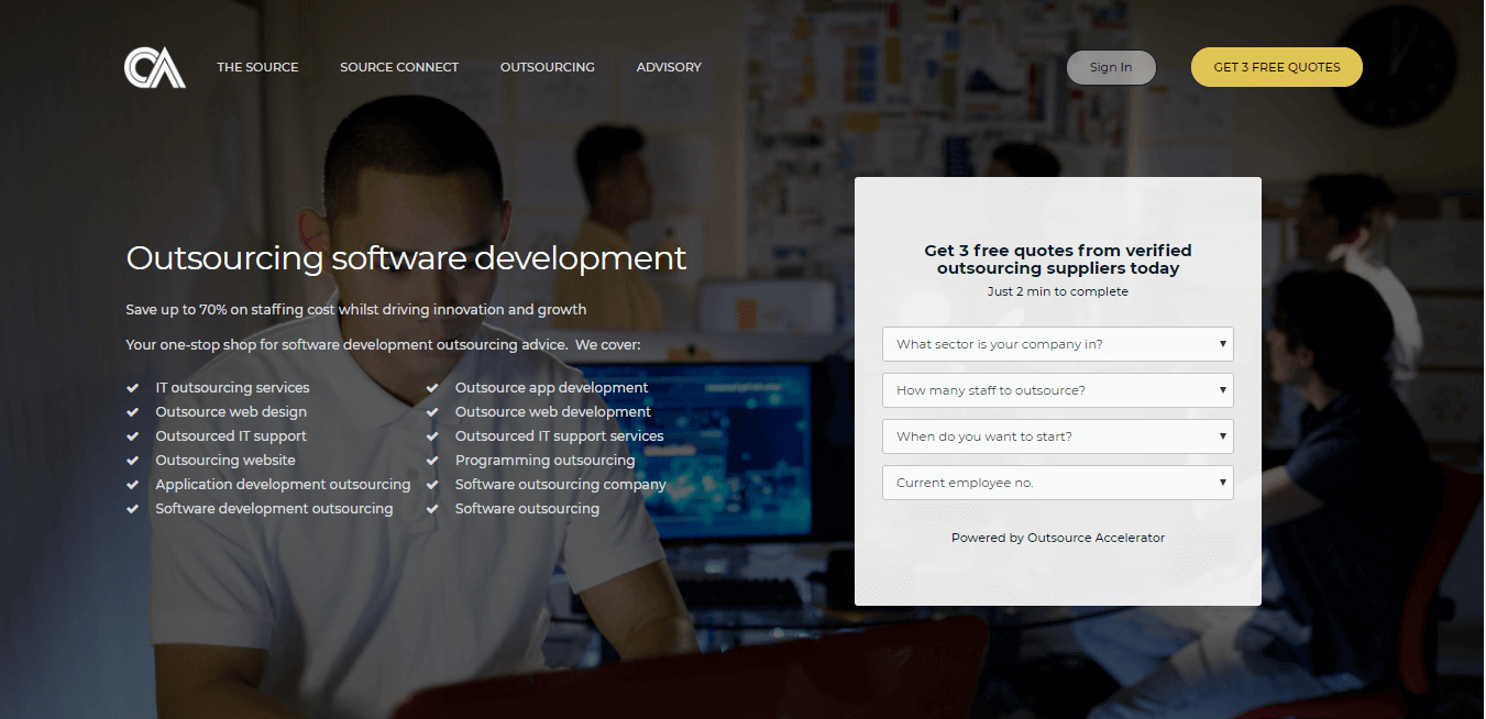 World’s Leading Outsourcing Marketplace & Advisory | Outsource Accelerator