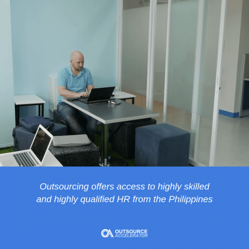 Services typically offered when outsourcing HR 2