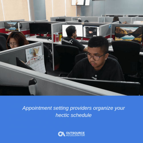 Outsource appointment setting for investment brokers