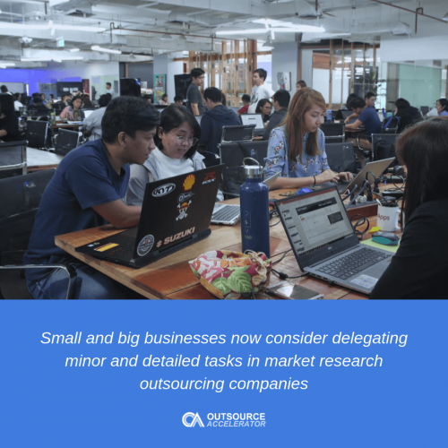Perks of outsourcing market research