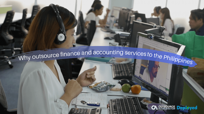 Why outsource finance and accounting services to the Philippines