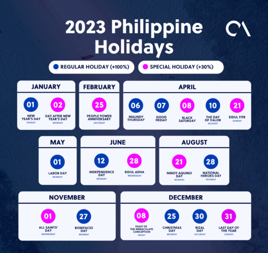 Philippine Holidays 2022 | Outsource Accelerator