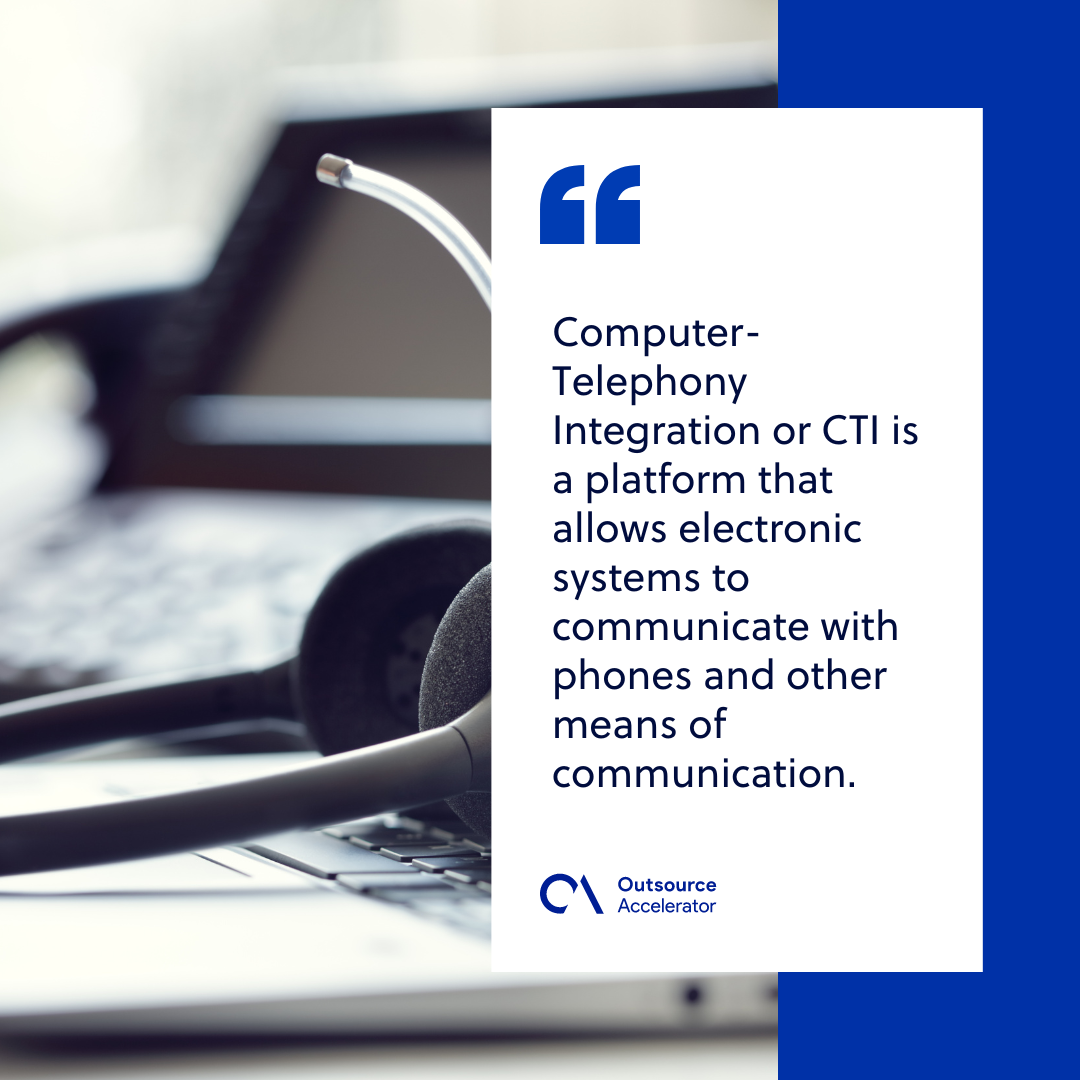 Computer-Telephony Integration (CTI) | Outsourcing Glosssary ...