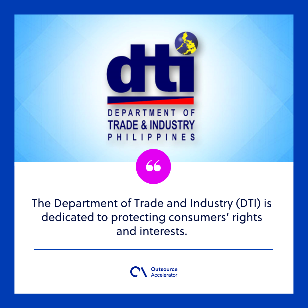 Department Of Trade And Industry DTI Outsourcing Glossary 