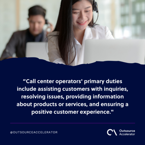 What are call center operations