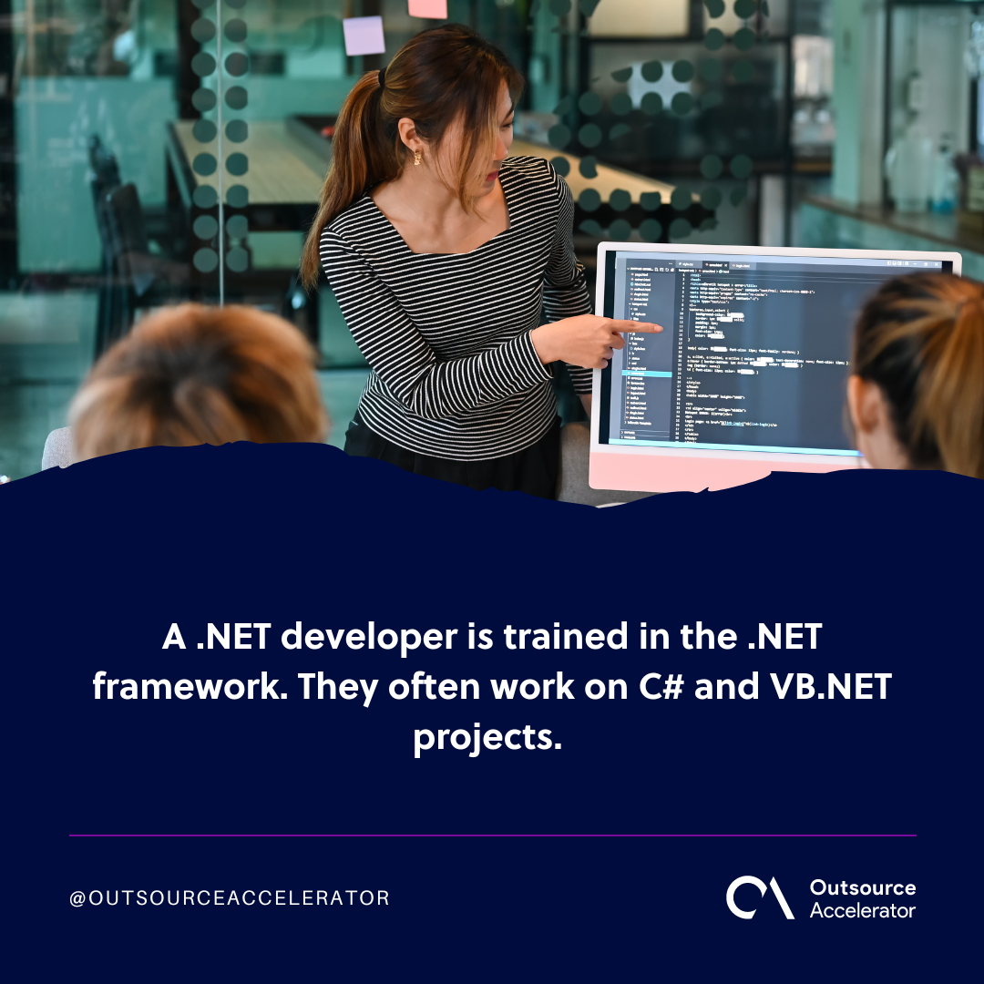 .NET developer | Outsourcing Glossary | Outsource Accelerator