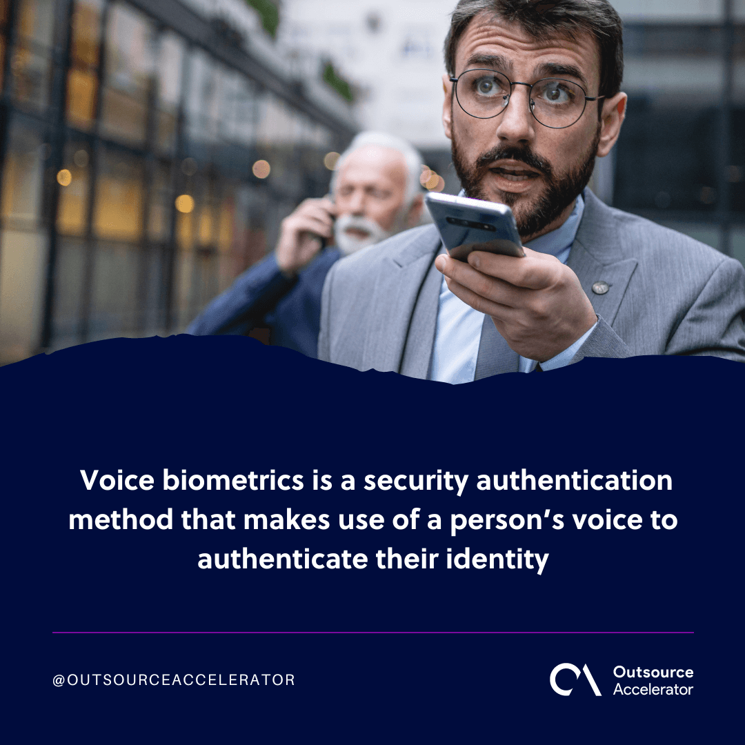 Voice biometrics | Outsourcing Glossary | Outsource Accelerator