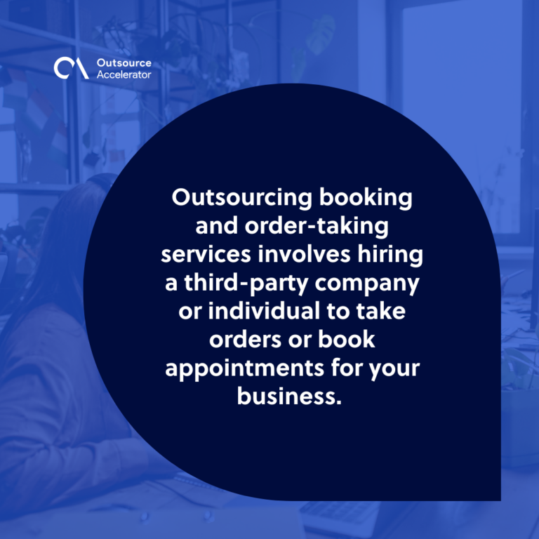 Outsourcing Booking And Order-taking Services: A Comprehensive Guide ...