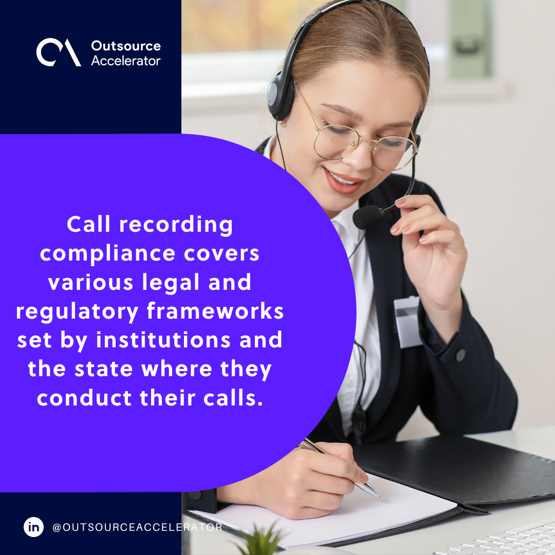 Here's What You Should Know About Call Recording Compliance | Outsource ...