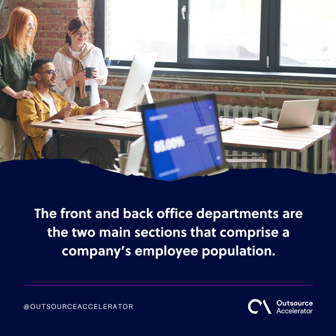 Front Office Vs. Back Office: Key Differences | Outsource Accelerator