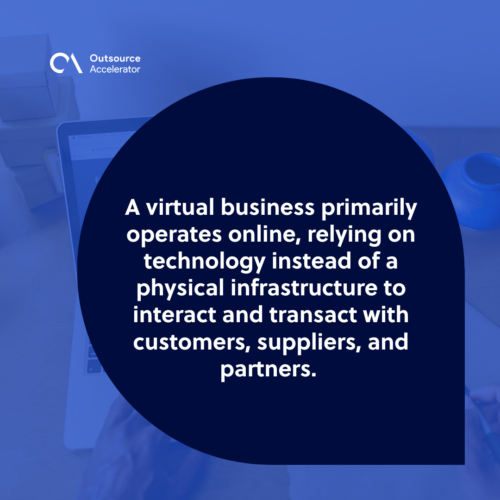 Definition of virtual business