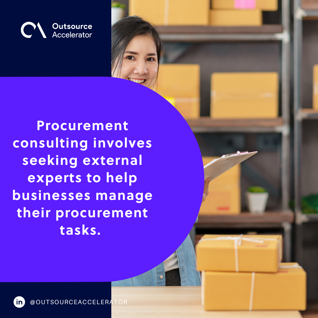 The role of procurement consultants in business operations | Outsource ...