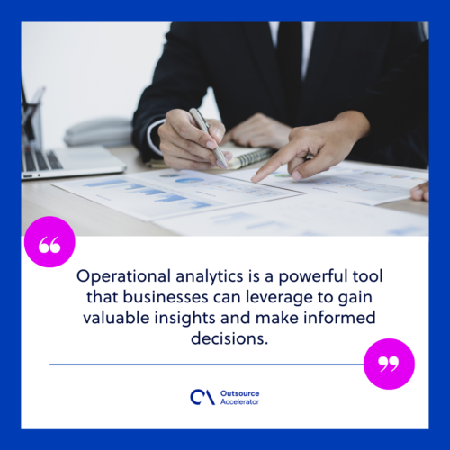 What is operational analytics