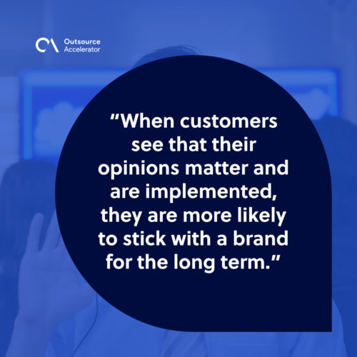 Increased customer loyalty