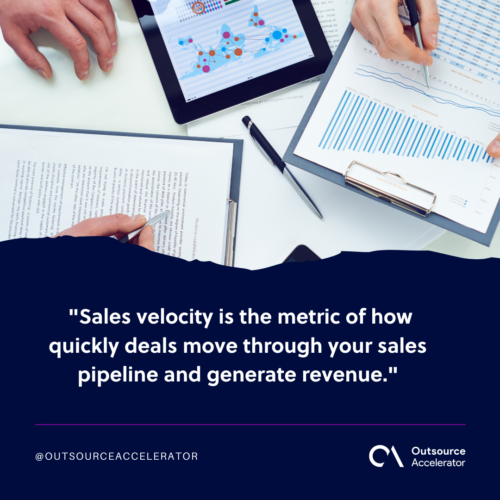 Sales velocity defined