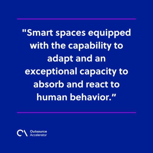 What are smart spaces