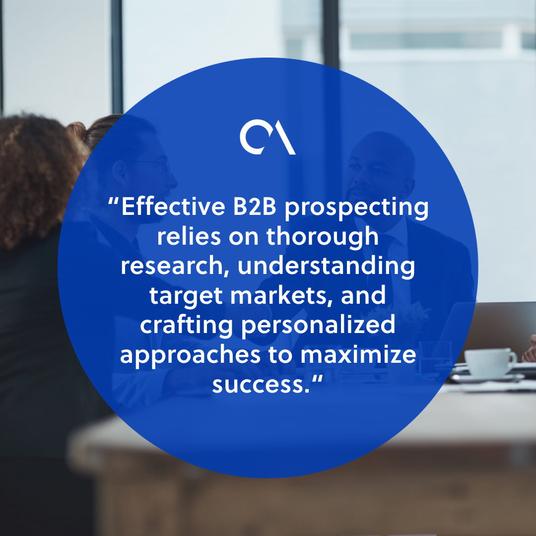 B2B Prospecting: 5 Methods For Guaranteed Success | Outsource Accelerator