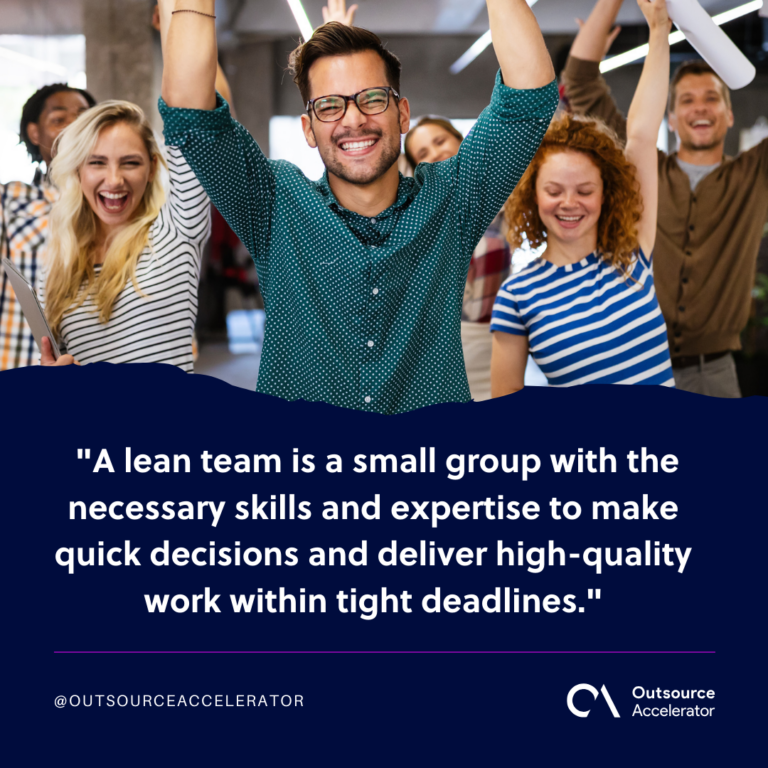 Your complete guide to building a lean team | Outsource Accelerator