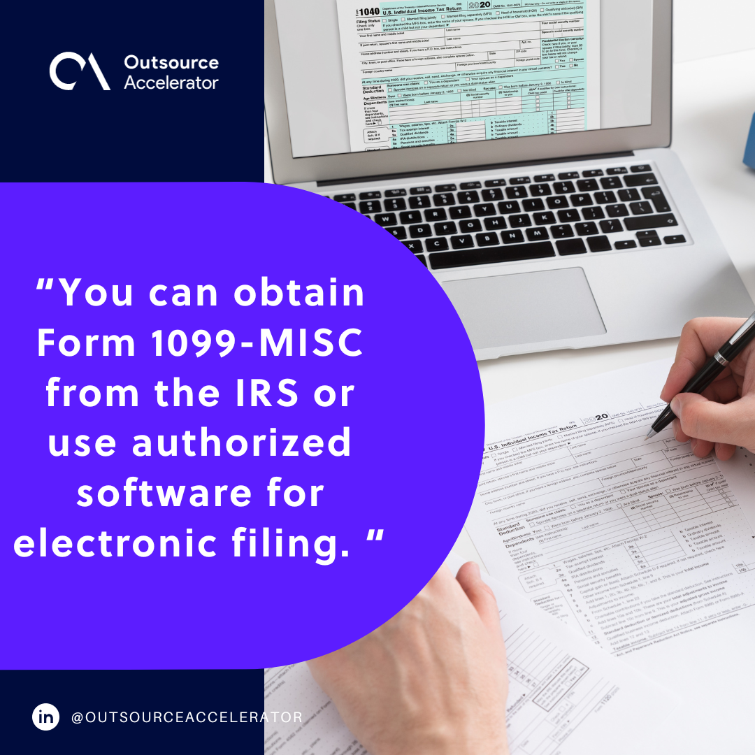 Understanding Form 1099MISC Outsource Accelerator