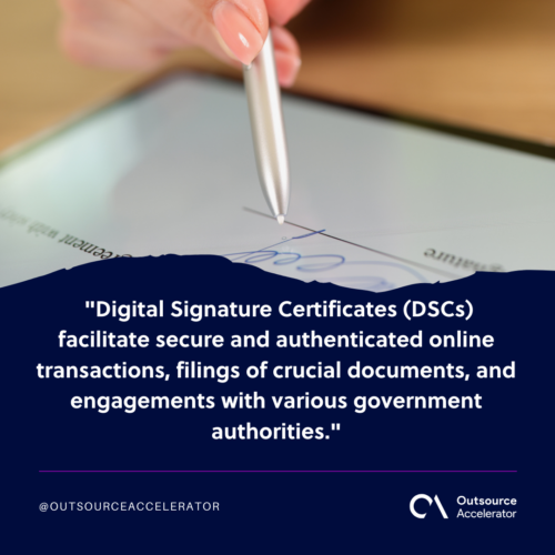 Digital Signature Certificates (DSCs)