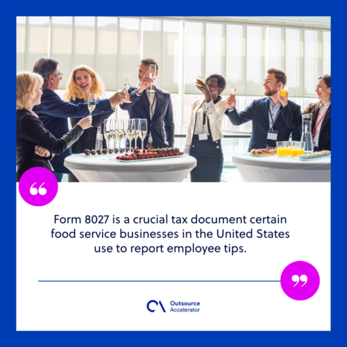 What is IRS Form 8027