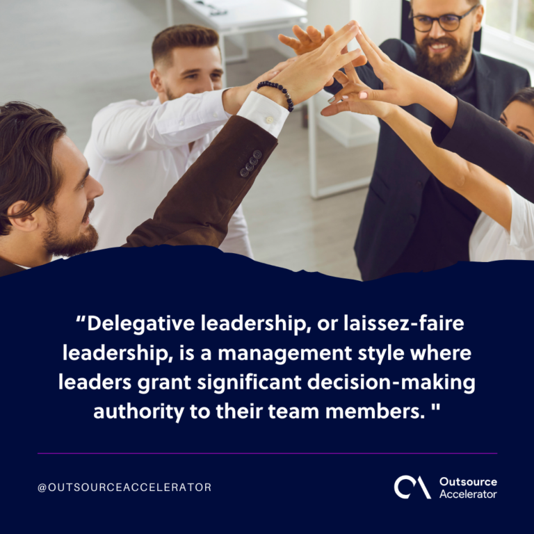 An overview of delegative leadership | Outsource Accelerator