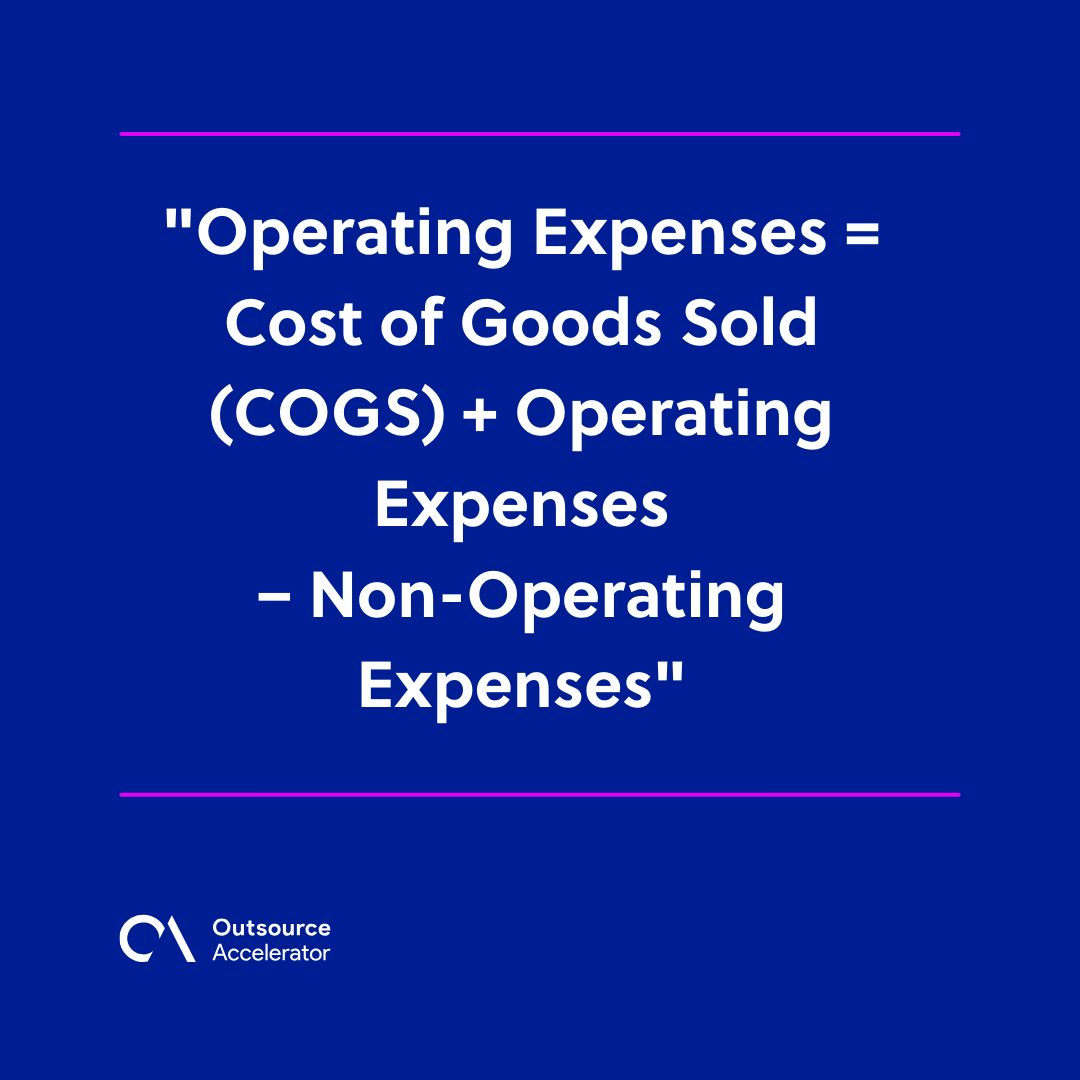 Operating Expenses Definition Types And Examples Outsource Accelerator 3582