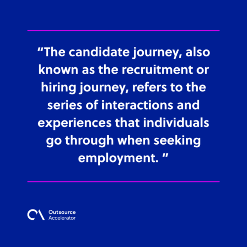 Defining the candidate journey
