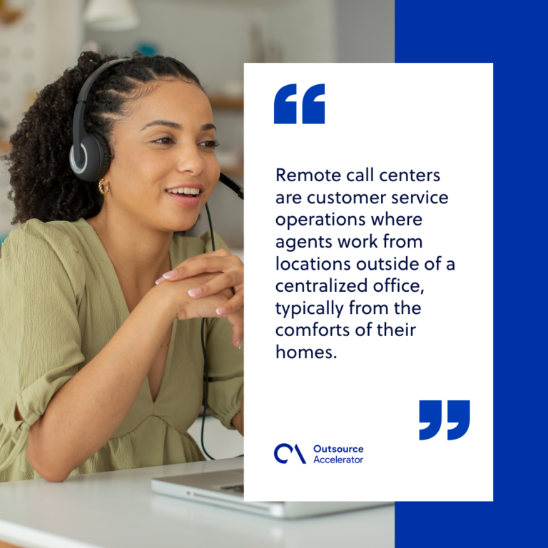 Remote call centers: Embracing efficiency and flexibility | Outsource ...