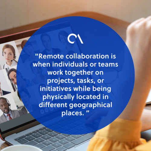 What is remote collaboration 