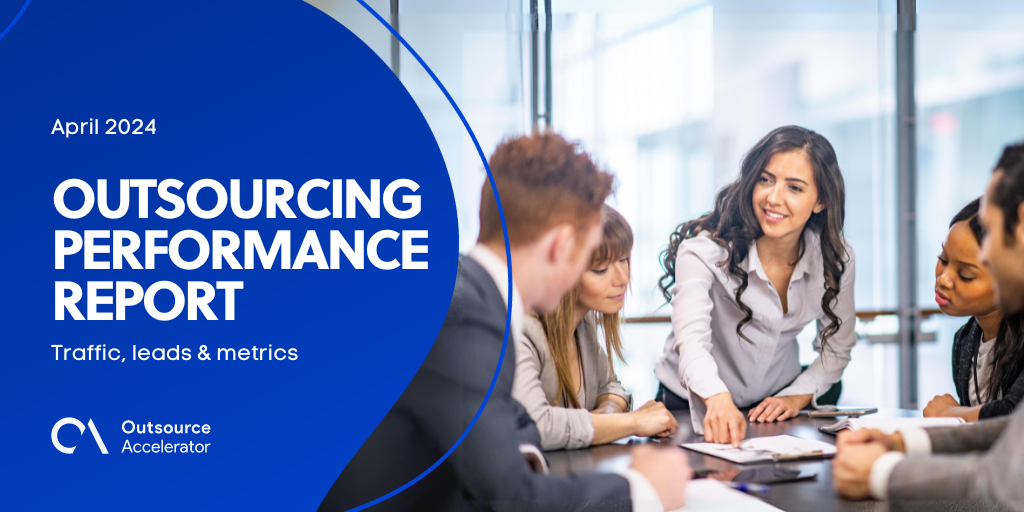 April outsourcing performance