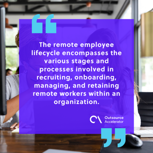 What is a remote employee lifecycle