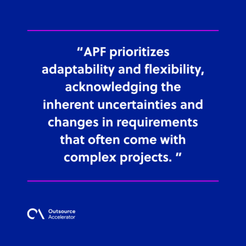 Adaptive Project Framework (APF)