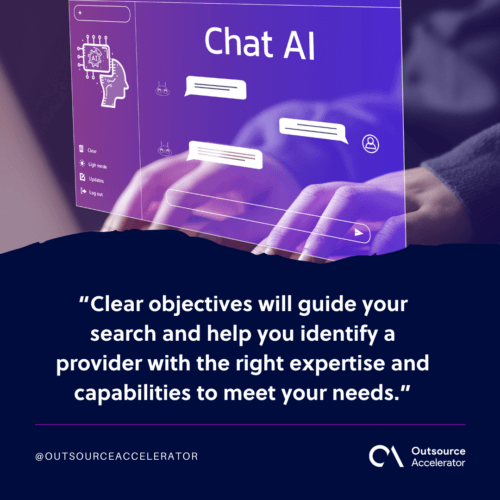 Define your AI objectives clearly