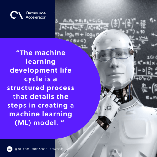 Overview of the machine learning development life cycle