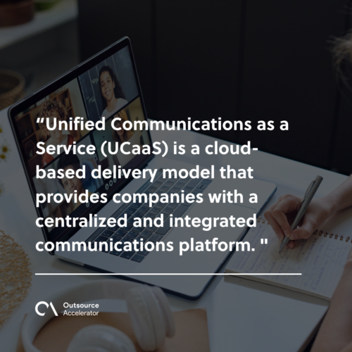 What is Unified Communications as a Service (UCaaS) 