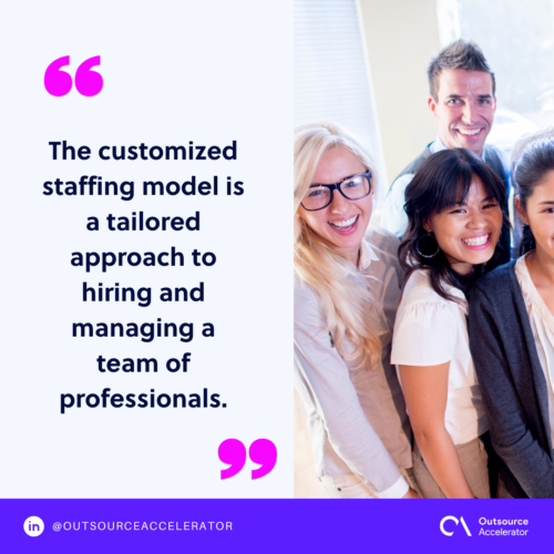 What is customized staffing 