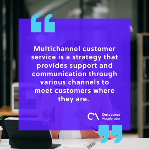 An overview of multichannel customer service management