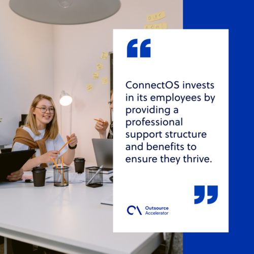 Benefits of ConnectOS’s integrated resourcing solutions