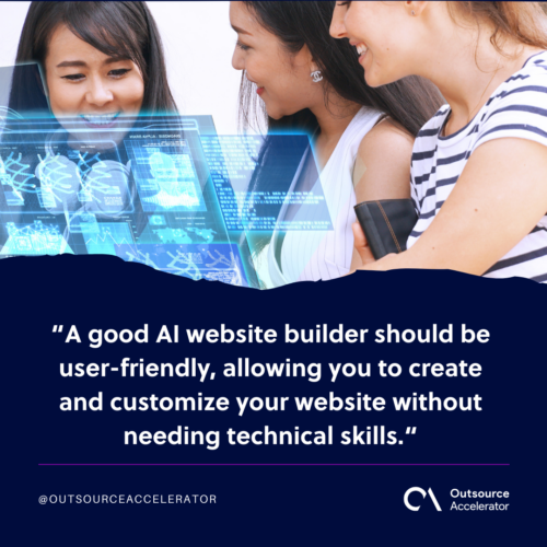 Choosing the best AI website builder