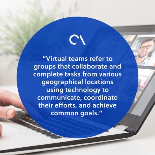 How do virtual teams work 