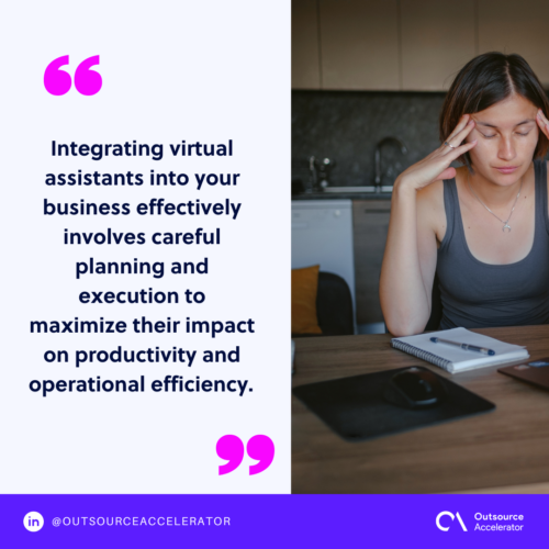 How to integrate virtual assistants into your business