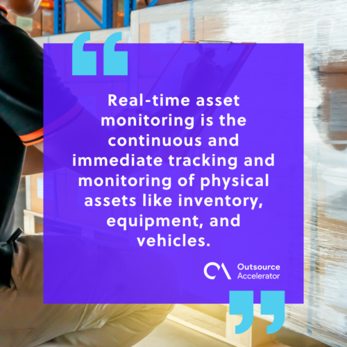 What is real-time asset monitoring