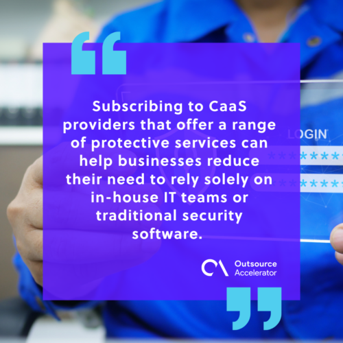 What is Cybersecurity as a Service (CaaS) 