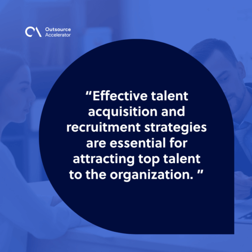 Talent acquisition and recruitment