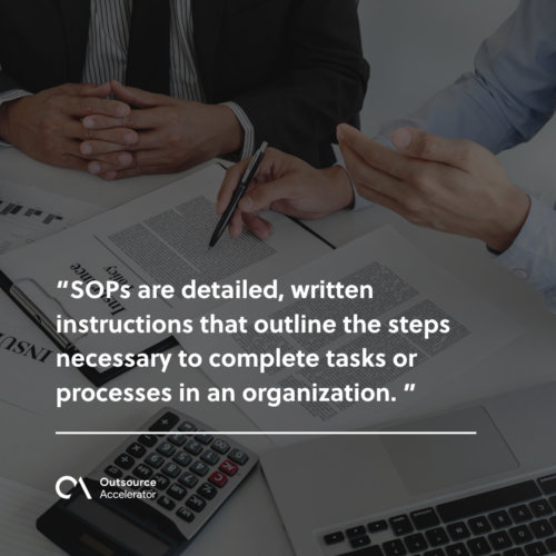 What are Standard Operating Procedures (SOPs) 